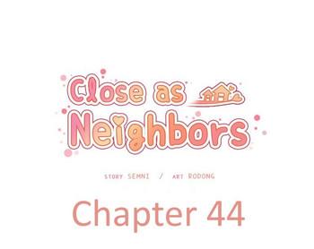 close as neighbors cover