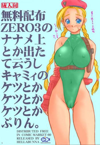 muryou haifu zero 3 no nanamejou toka detate iushi cammy no ketsutoka ketsutoka ketsutoka purin cover